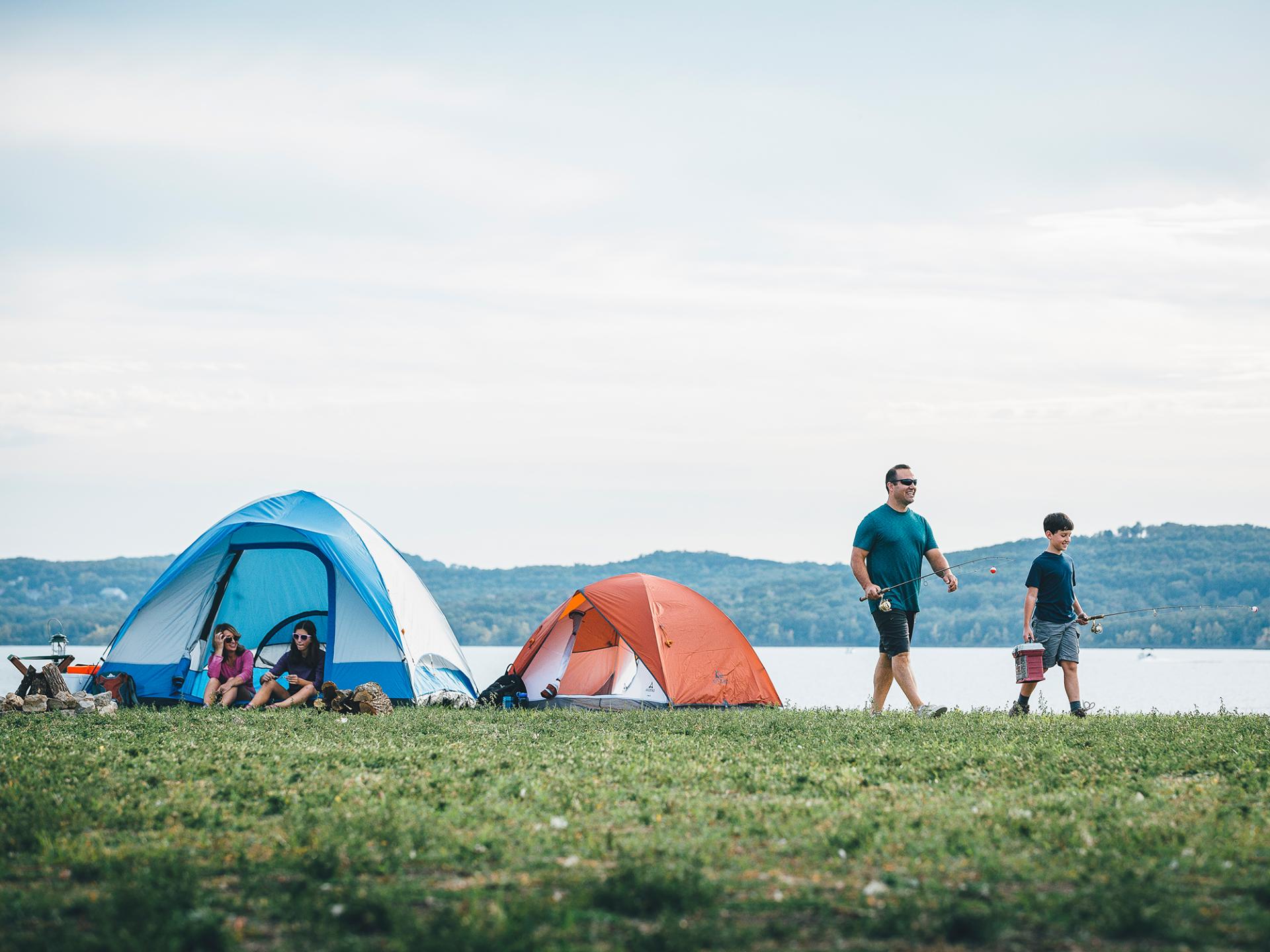 Camping cheap